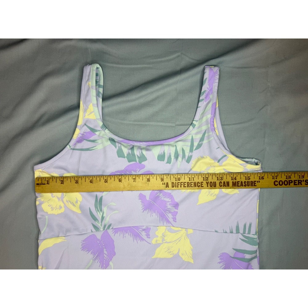 Columbia PFG Freezer III Dress Womens Medium Lavender Floral Stretch Gorpcore - Picture 4 of 10